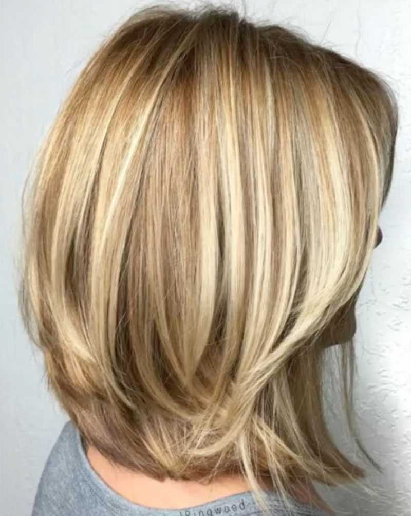 medium layered haircuts