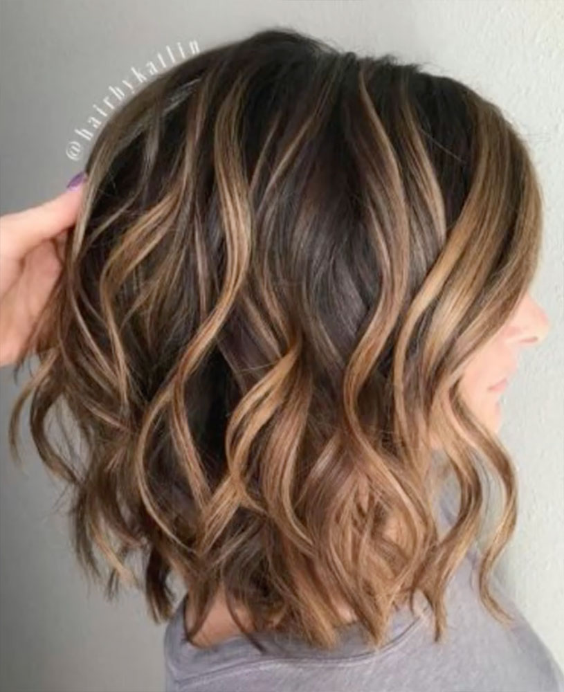 medium layered haircuts