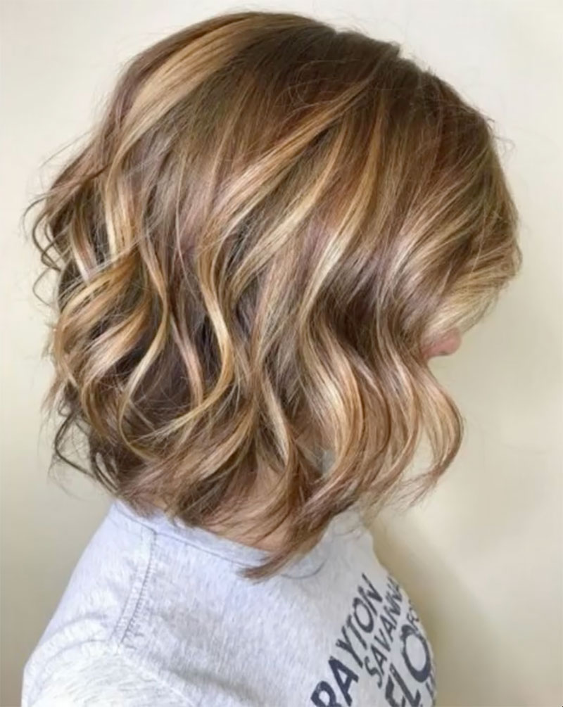 medium layered haircuts