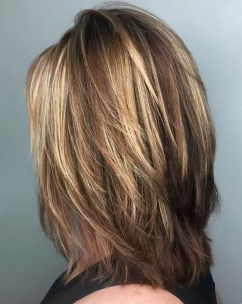 medium layered haircuts