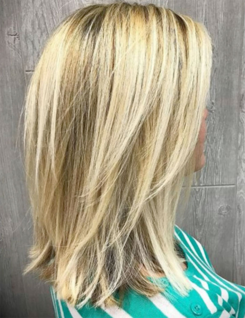 medium layered haircuts