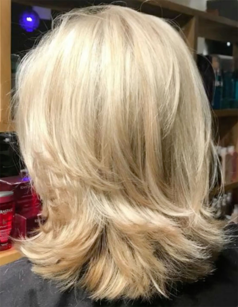 medium layered haircuts