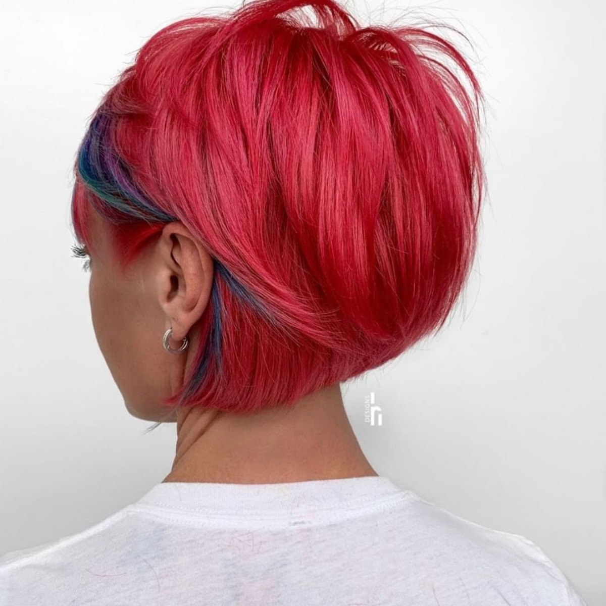 Multi-Toned Short Hair Color Ideas