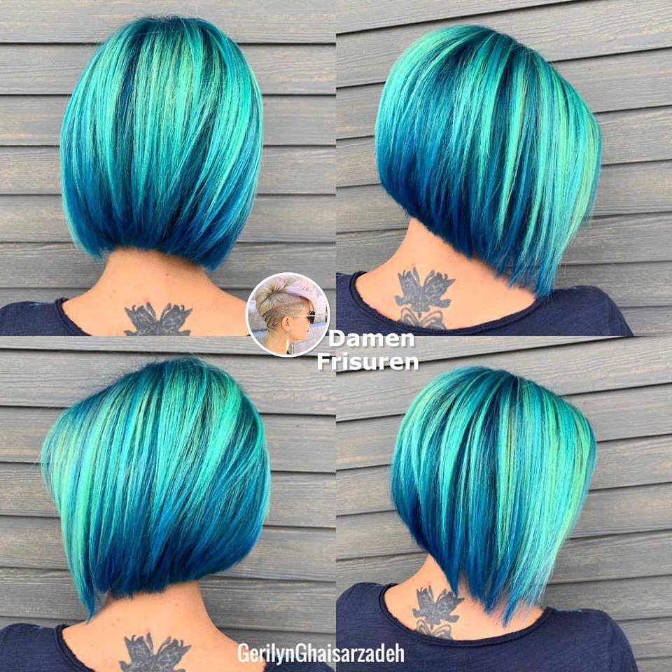 Multi-Toned Short Hair Color Ideas