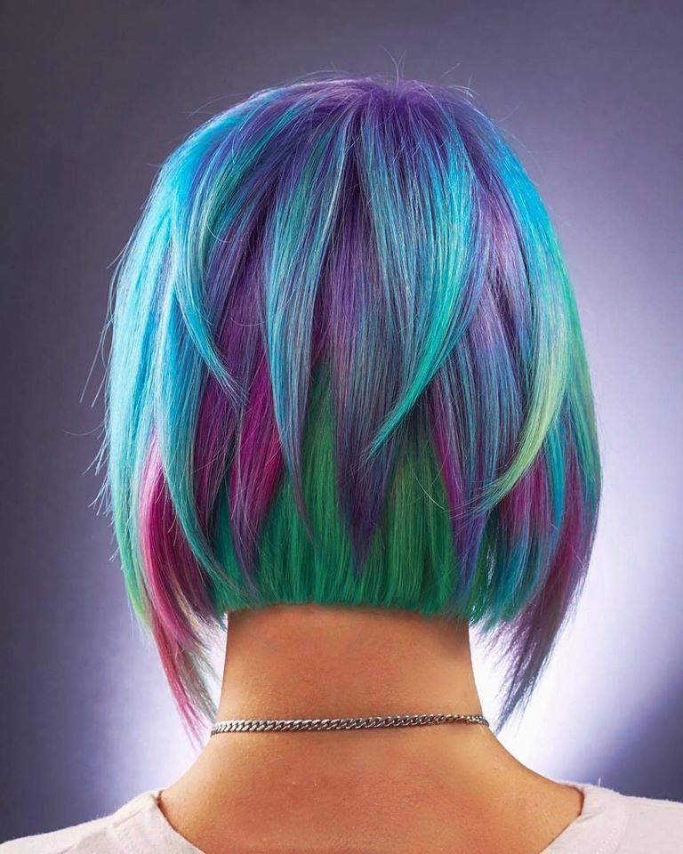 Multi-Toned Short Hair Color Ideas