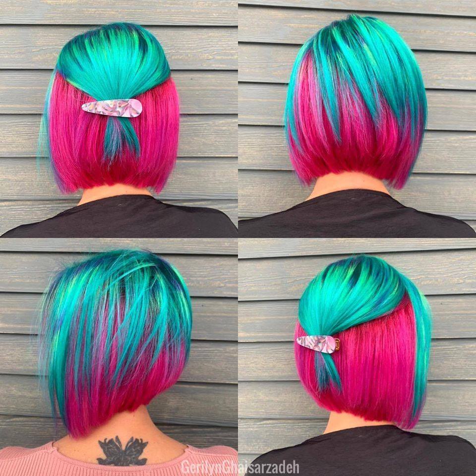 Multi-Toned Short Hair Color Ideas