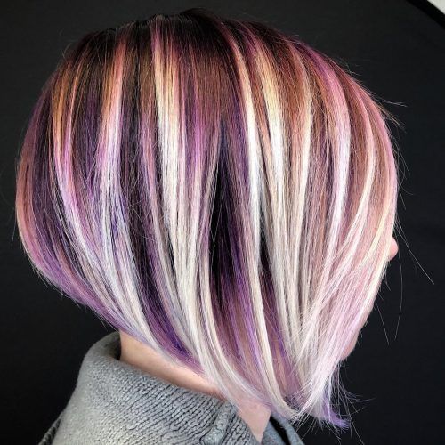 Multi-Toned Short Hair Color Ideas