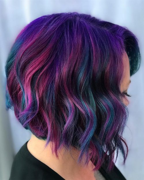 Multi-Toned Short Hair Color Ideas