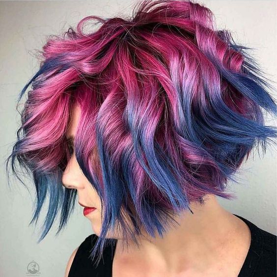Multi-Toned Short Hair Color Ideas