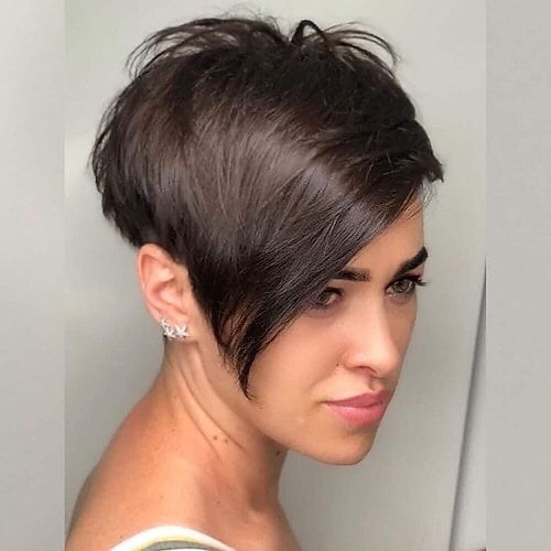 Pixie Bob Haircut Inspirations Pinterest