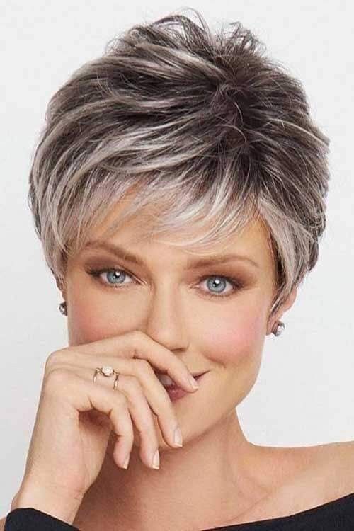 Anti-Aging Short Haircuts For older Women
