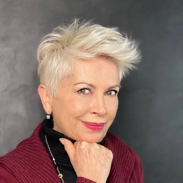 Anti-Aging Short Haircuts For older Women