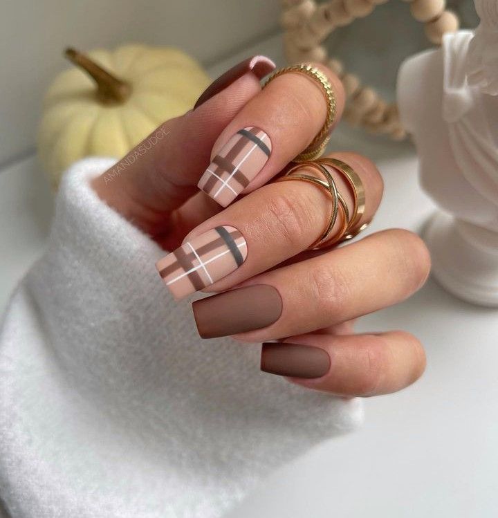 Brown Nail Designs