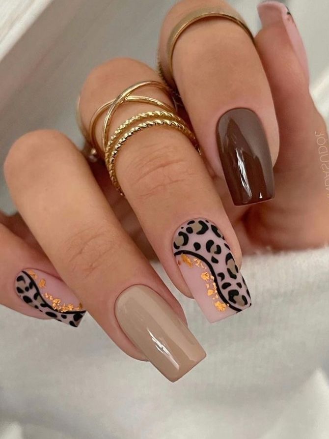 Brown Nail Designs