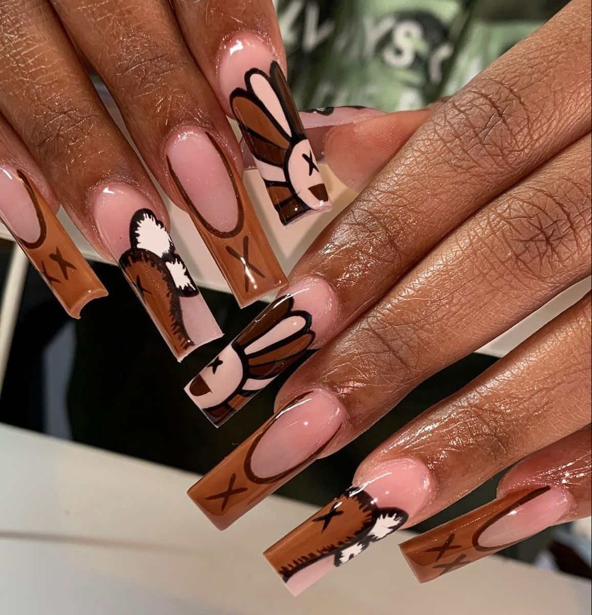 Brown Nail Designs