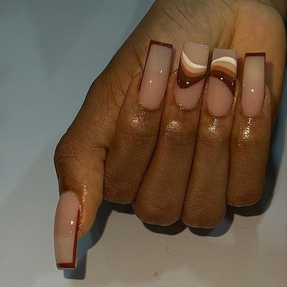 Brown Nail Designs