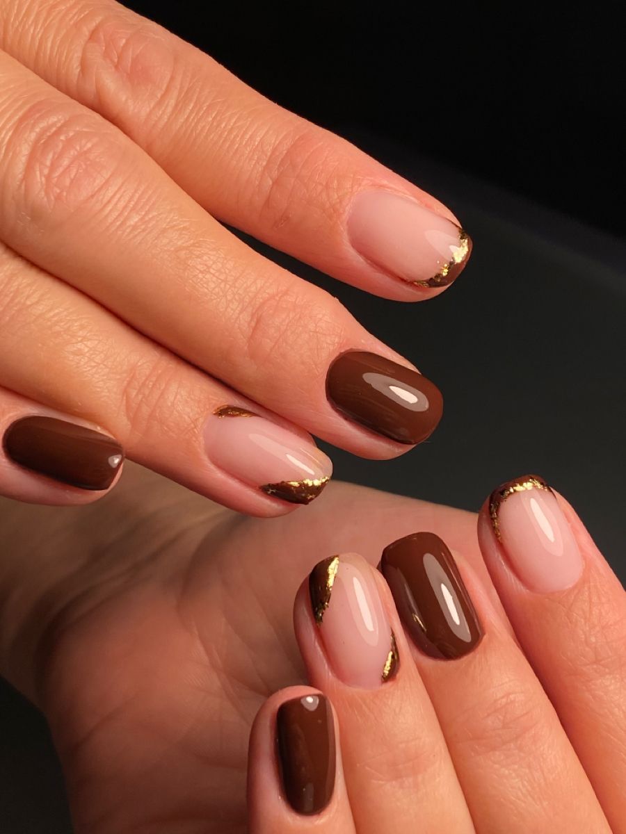 Brown Nail Designs