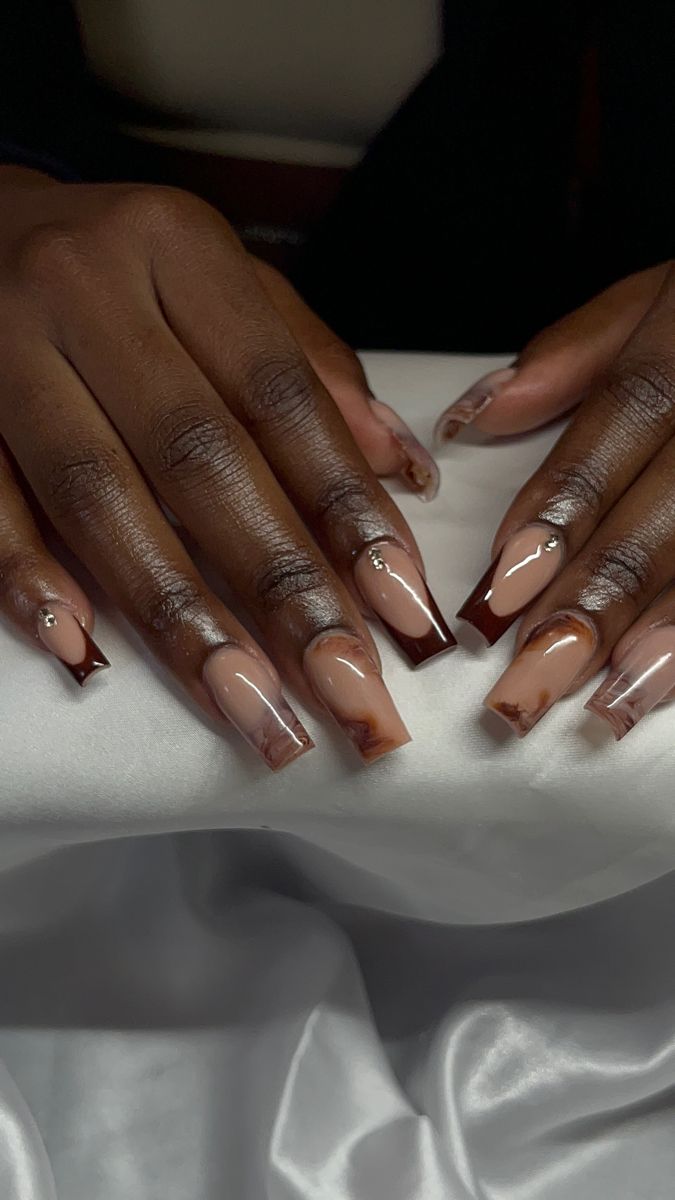 Brown Nail Designs