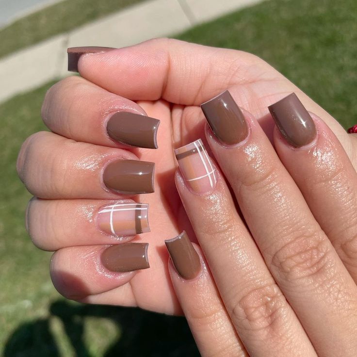Brown Nail Designs