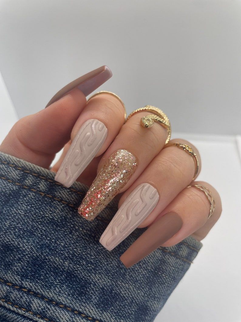 Brown Nail Designs