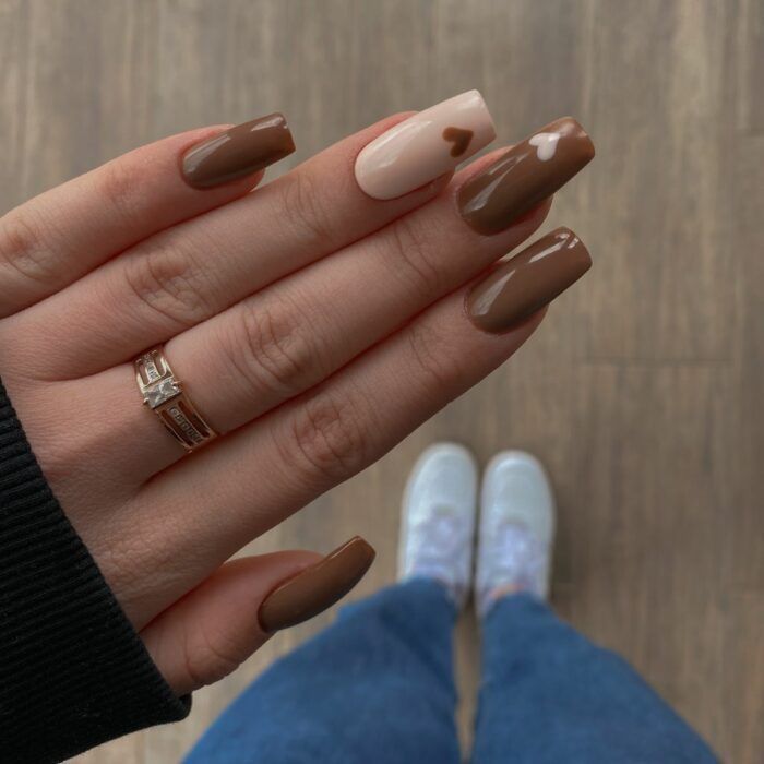 Brown Nail Designs