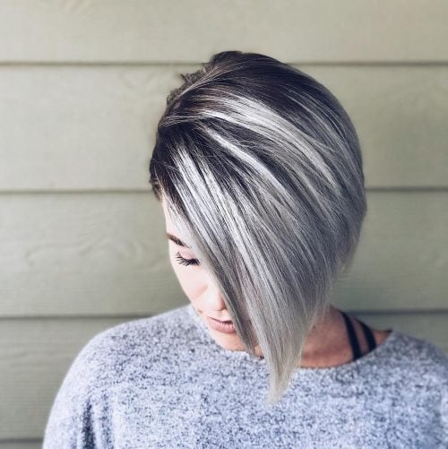 Dark Short Haircut Ideas Pinterest