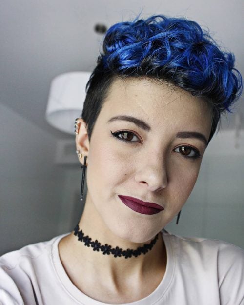 Dark Short Haircut Ideas Pinterest