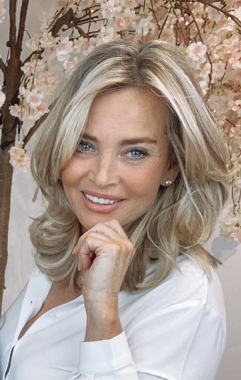 Mid-Length Haircuts for Women Over 50