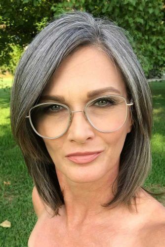 Mid-Length Haircuts for Women Over 50