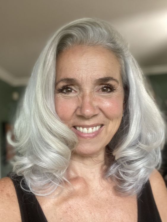 Mid-Length Haircuts for Women Over 50