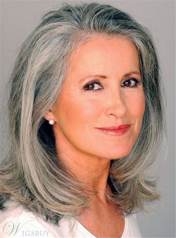 Mid-Length Haircuts for Women Over 50