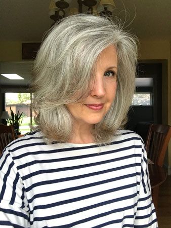 Mid-Length Haircuts for Women Over 50