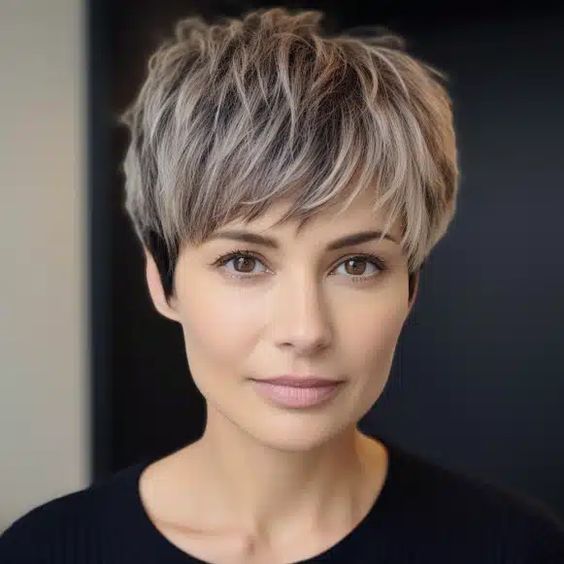Short hairstyles for women trending 2024