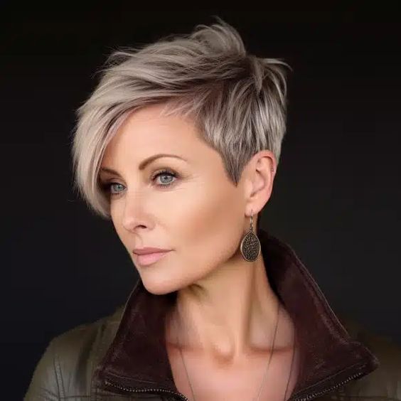 Short hairstyles for women trending 2024