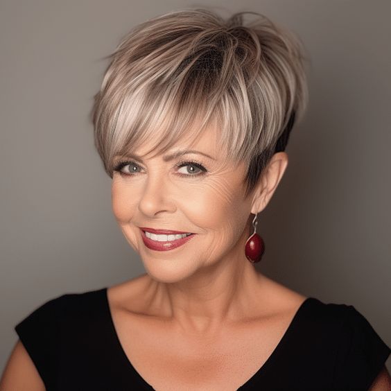 Short Haircuts for Mature Women
