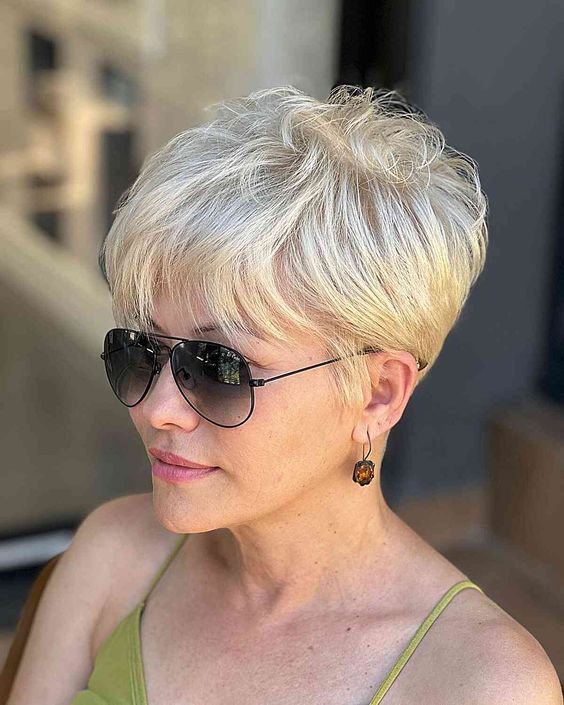 Short Haircuts for Mature Women