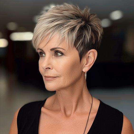 Short Haircuts for Mature Women