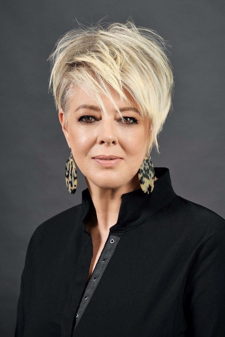 Short Haircuts for Mature Women