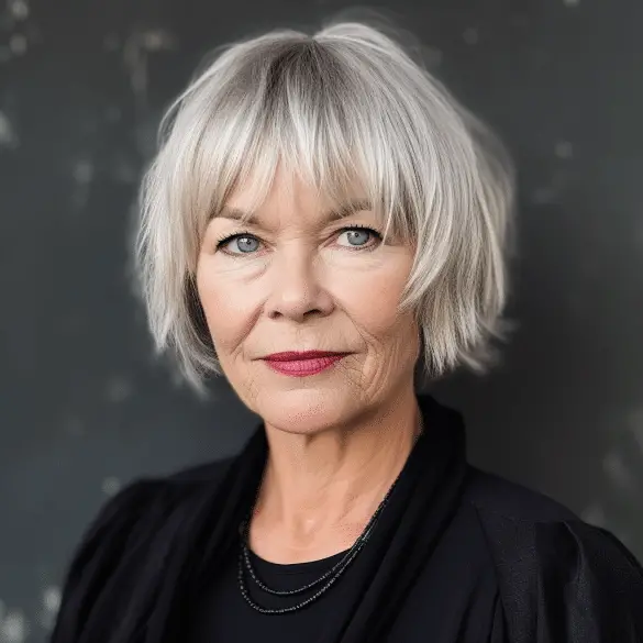 Classic Short Haircuts for Older Women