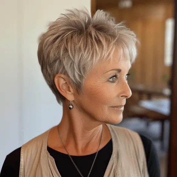 Classic Short Haircuts for Older Women