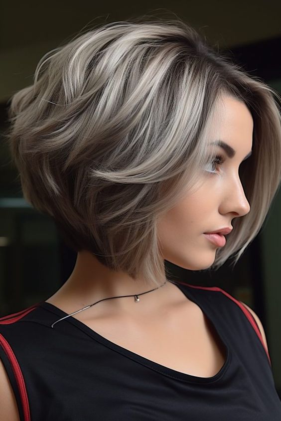 AI-Generated Short Bob Hairstyles