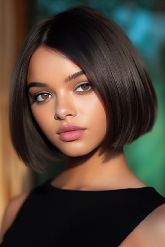AI-Generated Short Bob Hairstyles