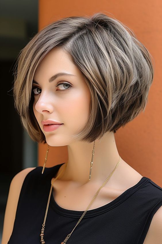 AI-Generated Short Bob Hairstyles