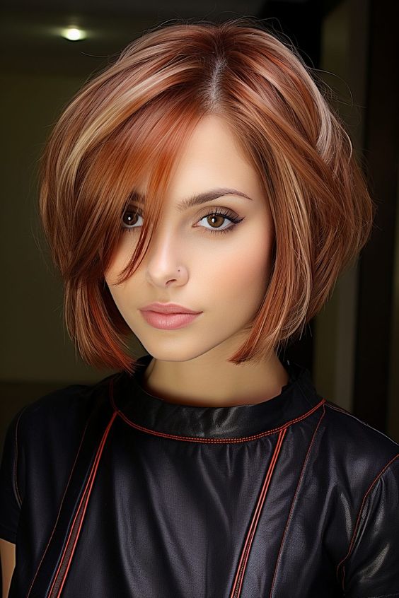 AI-Generated Short Bob Hairstyles