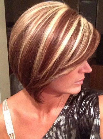 Bob Cuts with Copper Highlights