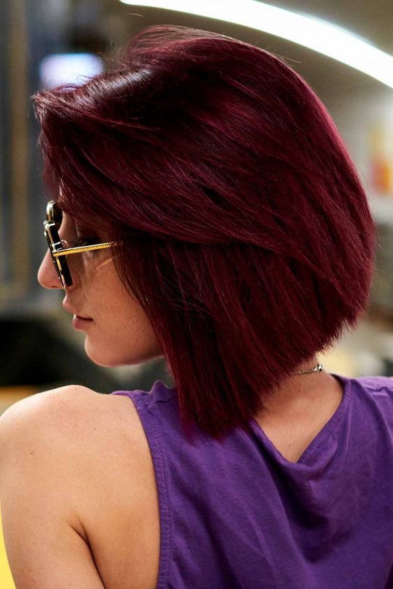 burgundy hair shades, burgundy hair color