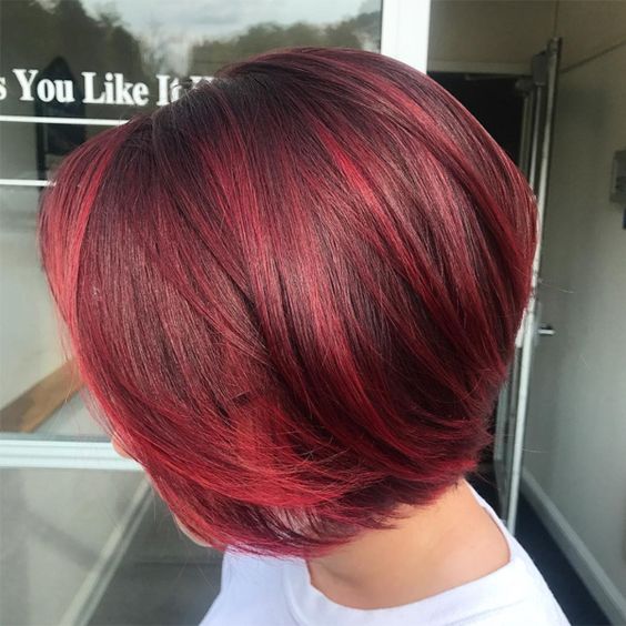 burgundy hair shades, burgundy hair color