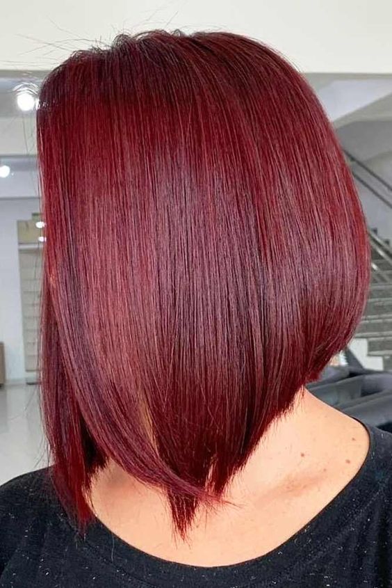 burgundy hair shades, burgundy hair color