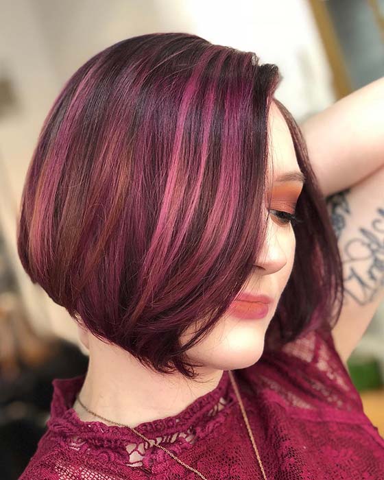 burgundy hair shades, burgundy hair color