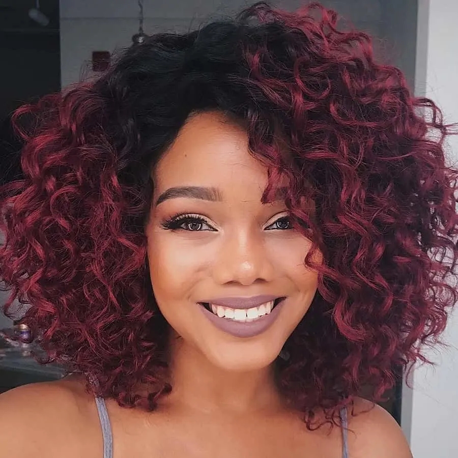 burgundy hair shades, burgundy hair color